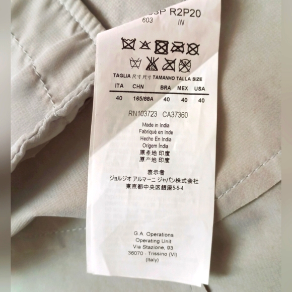 Emporio Armani suede jacket - Picture 7 of 16